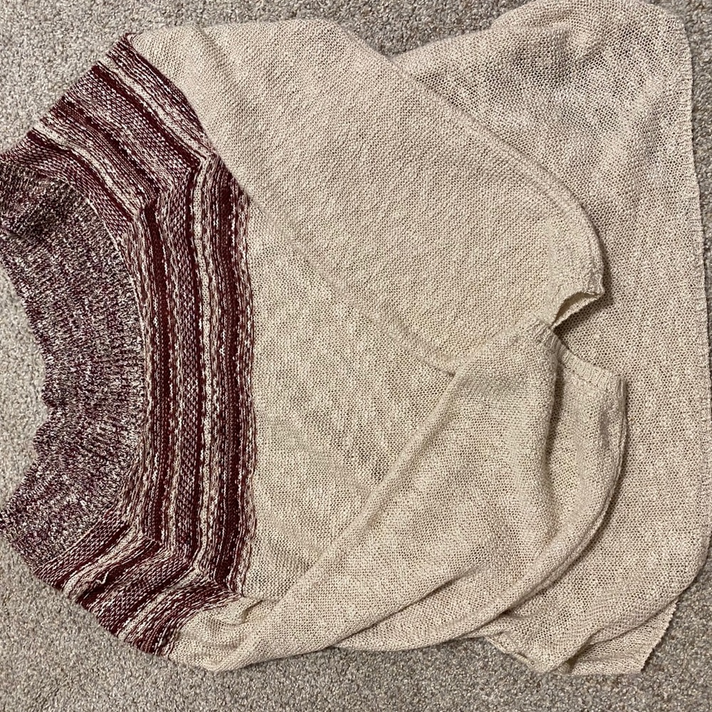 Off the shoulder sweater